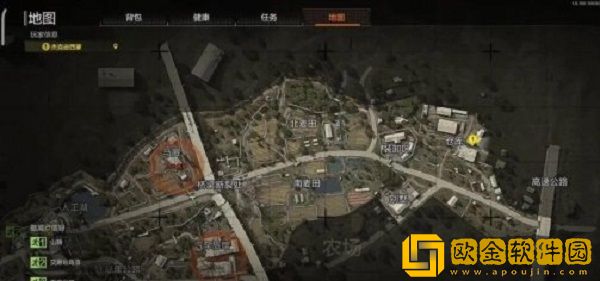 暗区突围民宅钥匙门位置在哪里