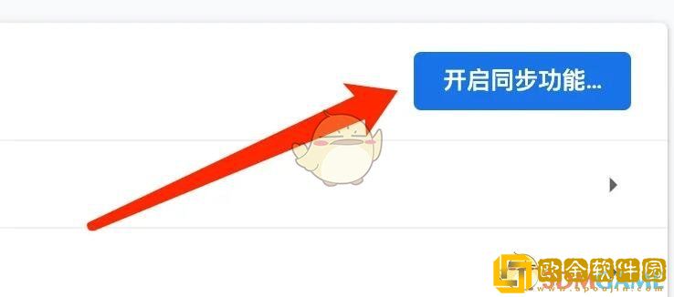 谷歌浏览器怎么开启同步功能