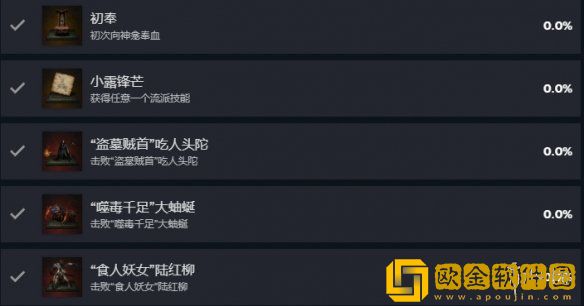明末渊虚之羽成就有哪些-明末渊虚之羽全成就一览