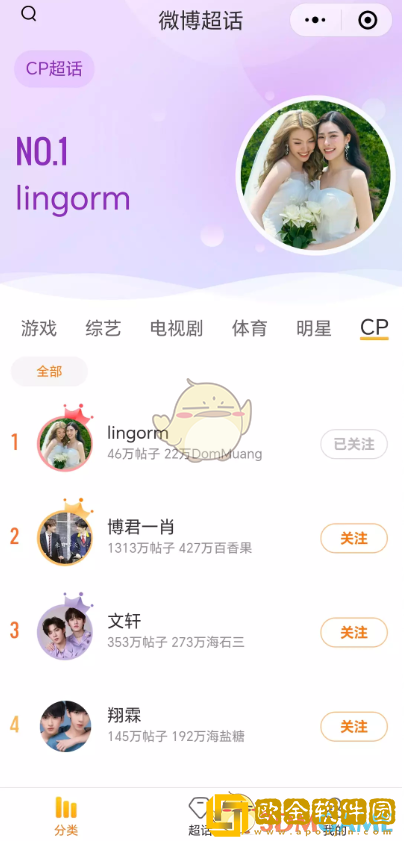 微博怎么看cp超话排名