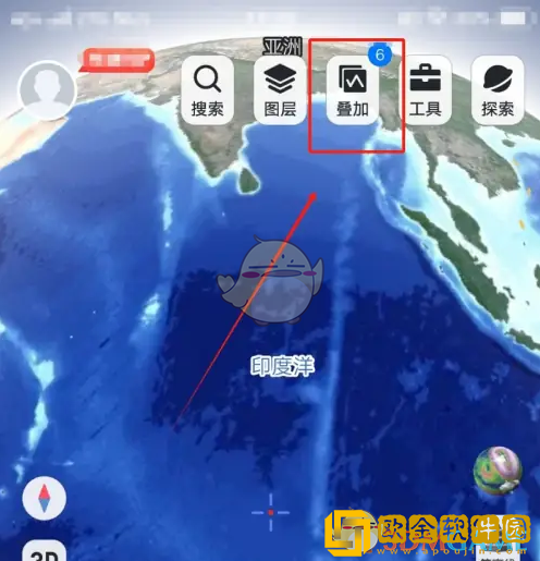 新知卫星地图怎么关闭测绘