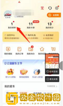 平安好车主我的保单在哪里看
