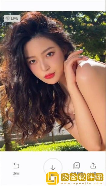 甜盐相机live怎么拍