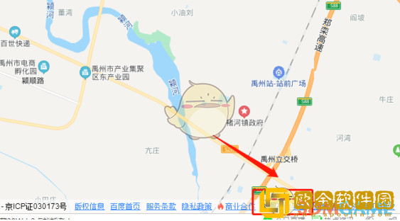 百度地图怎么看经纬度