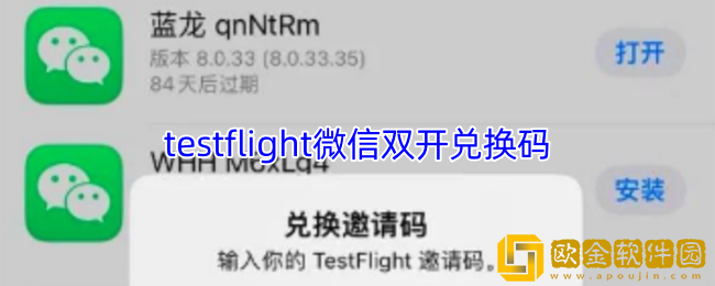 testflight微信双开兑换码-testflight微信双开兑换码免费最新2025