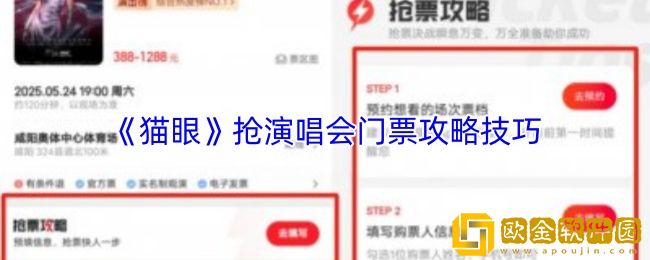 猫眼怎么抢演唱会门票-猫眼抢演唱会门票攻略技巧