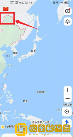 高德地图怎么看东南西北
