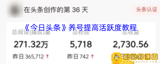 今日头条怎么养号提高活跃度-今日头条养号赚钱教程