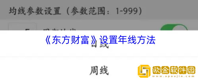 东方财富怎么设置年线-东方财富app设置年线方法
