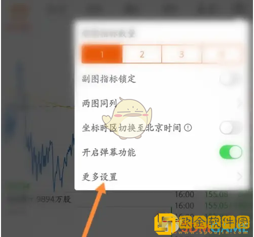东方财富怎么设置年线