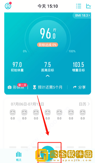 体重小本怎么使用