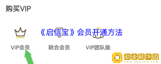 启信宝怎么开会员-启信宝会员开通方法