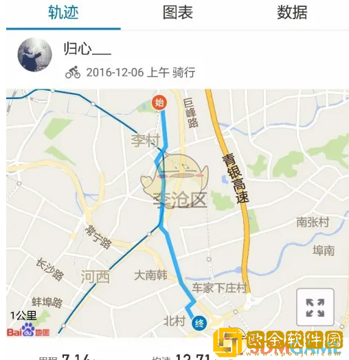 行者app怎么看轨迹