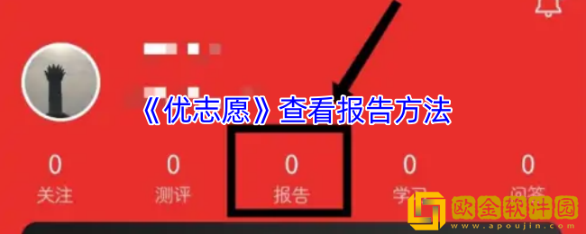 优志愿怎么看学科评估-查看报告方法