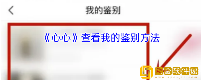 心心app怎么看我的鉴别-心心app查看我的鉴别方法